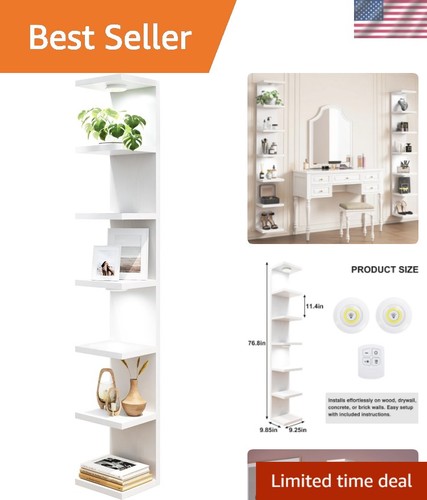 Tier wall mounted shelf unit - wall,